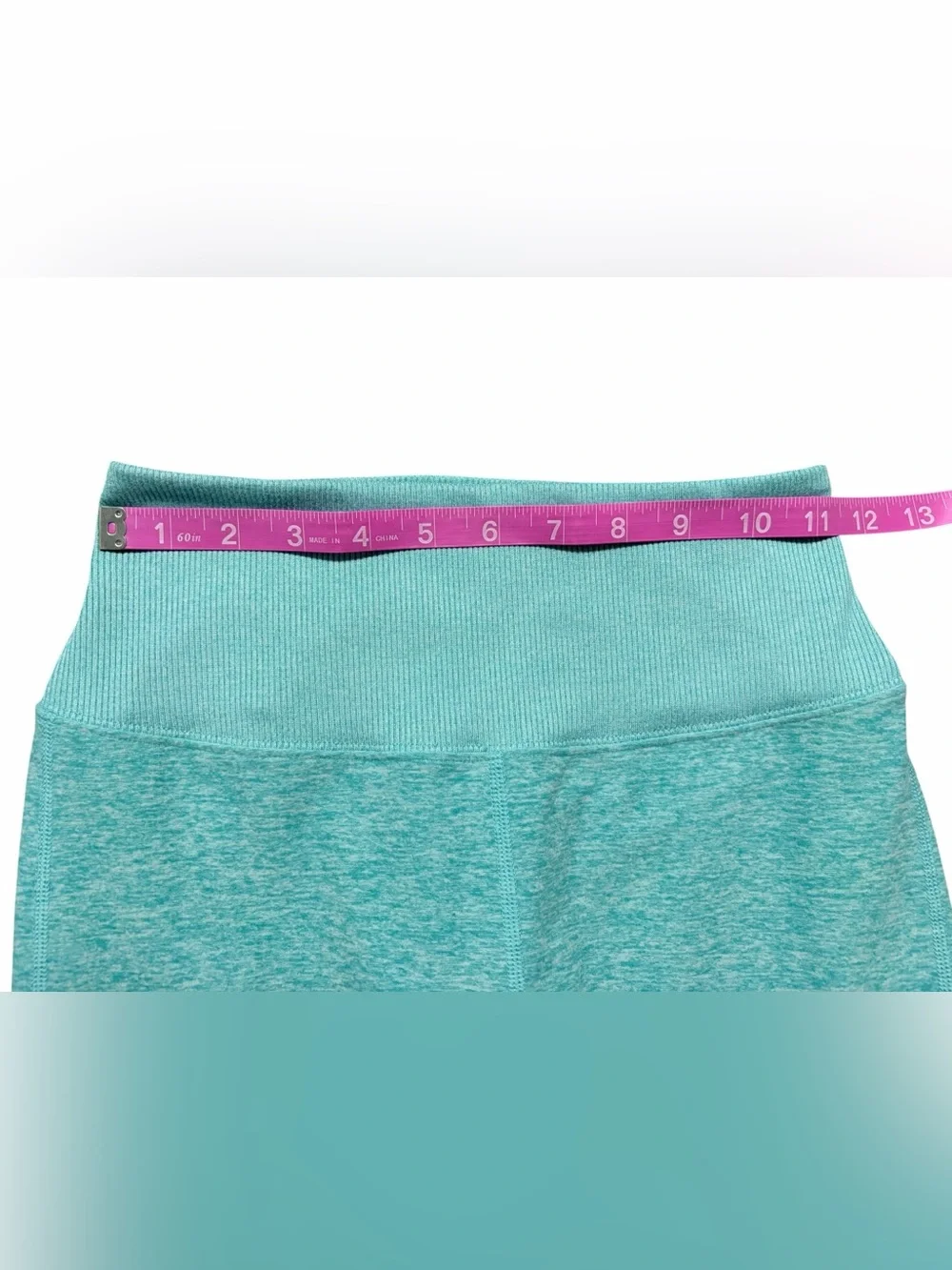 ALO High Waist Alosoft Lounge Legging in Bright Aqua Heather Size Small